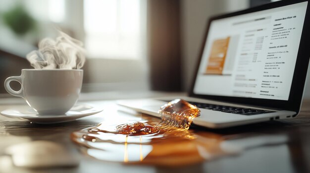 Formularz kontaktowy na ekranie